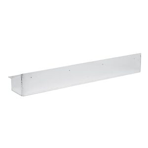 Extreme Max 5001.6202 All-Purpose Wall-Mount Aluminum Shelf for Race Trailer, Garage, Shop, Enclosed Trailer, Toy Hauler - 4" x 30"