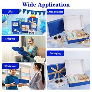 Rempry 11x8x2 Blue Shipping Boxes 25 Pack, Gift Box for Birthday Party Wraping Presents, Cardboard Shirt Boxes for Packaging Small Business