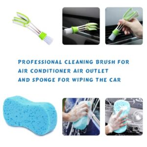 Amor En Casa 25Pcs Car Detailing Brush Set Auto Detailing Drill Brush Kit - Car Cleaning Tool Kit - Car Wash Brush for Interior Exterior Wheels Dashboard