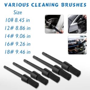 Amor En Casa 25Pcs Car Detailing Brush Set Auto Detailing Drill Brush Kit - Car Cleaning Tool Kit - Car Wash Brush for Interior Exterior Wheels Dashboard