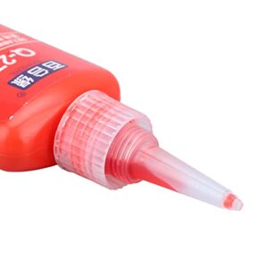 ViaGasaFamido Threadlocker Adhesive Red Threadlocker Sealer 50g Sealing Glue Metal Glue Screw Glue Repair for Thread Fastening Sealing Flange Hoses