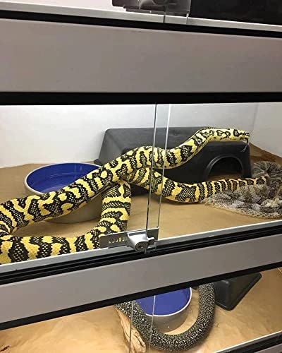 SDZGQPET Amypet Different Size Reptile Use Hide Cave for Snakes,Reptiles, Ball Pythons Durable Material Easy to Clean 10.2 x7.48 x 2.75inch (L)