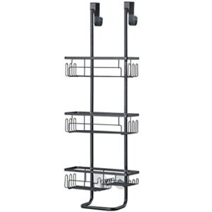 SunnyPoint Classic Metal Bathroom Shower Caddy, Over Door Hanging Storage Organizer Basket