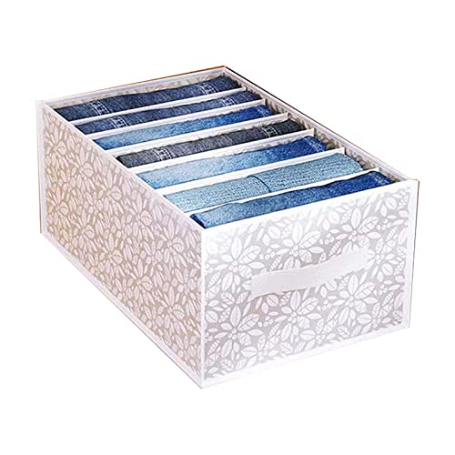 ZGWAUYYDS Dresser Organizer - Set of 7 Drawer Organizers for Clothing, Bra and Underwear Organizer Bins for Bedroom Organization, Breathable, Easy Assemble, Foldable, for Lingerie, Sock, Tie ETC