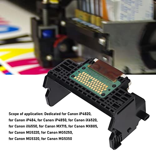 Yoidesu Colour Print Head for Canon iP4820 iP4840 iP4850 iX6520 iX6550 MX715 MX885 MG5220 MG5250 MG5320 MG5350, High Resolution Printhead Replacement Printer Accessories