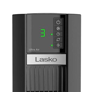 Lasko 48" Ultra Air Tower Fan with 4 Speeds, Timer, Night Setting and Remote Control, Ideal for Home and Office (T48339) (Renewed)