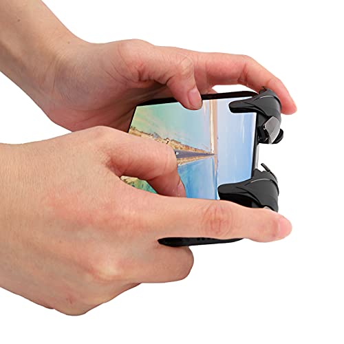 ENZZ Shooter Button, ABS Ergonomic Mobile Gaming Trigger for Most Smartphone Models