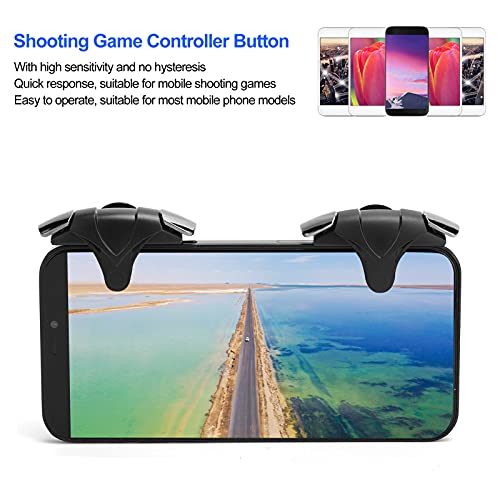 ENZZ Shooter Button, ABS Ergonomic Mobile Gaming Trigger for Most Smartphone Models
