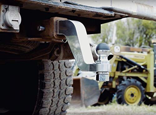 ANDERSEN HITCHES | Alumistinger | Aluminum Heavy Duty Hitch for Trucks | Trailer Hitch | 6" Drop, 2" Greaseless Ball | 6,000 lb. GTWR & 600 lb. Tongue Weight | 3510