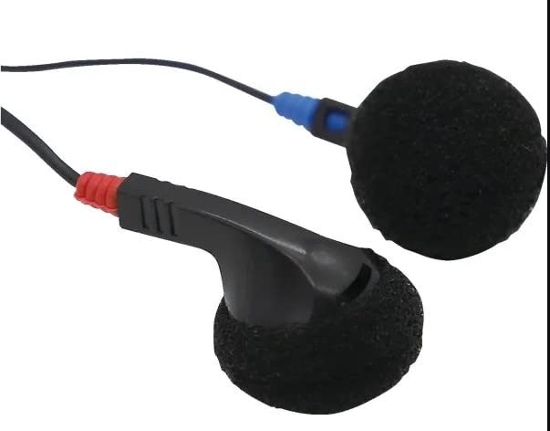 Avid Simple Value Based Earbud with Comfortable Soft Foam Earpads, 100 per case