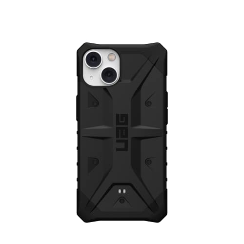 URBAN ARMOR GEAR UAG Designed for iPhone 14 Case Black 6.1" Pathfinder Slim Lightweight Shockproof Dropproof Rugged Protective Cover Compatible with Wireless Charging