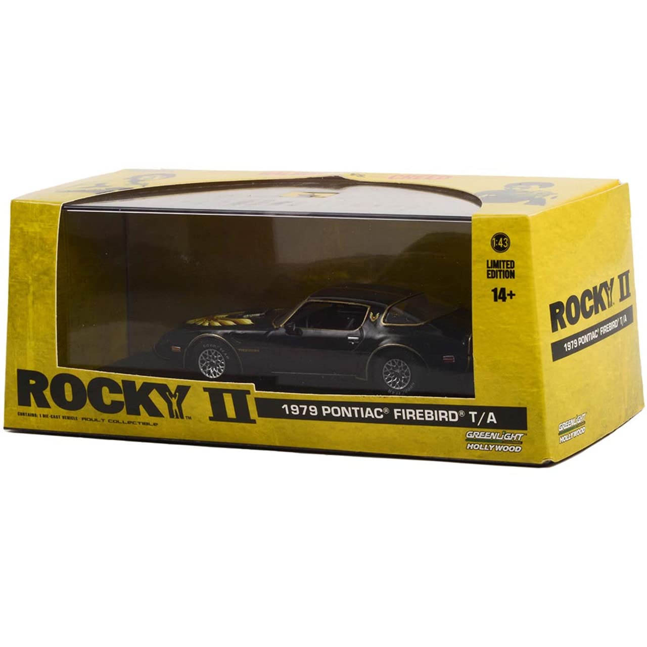Greenlight Hollywood 86616 Rocky II 1979 Pontiac Firebird Trans Am Hardtop 1/43 Scale