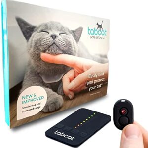 TabCat Homing Tags v2 Pet Cat/Kitten Tracker – New Longer Range & Smaller More Accurate Than GPS