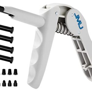 JMU Dental Composite Gun Dispenser Applicator Autoclavable, Comes with 5 Unidose Copsules Cartridge Tips, Plastic Caps