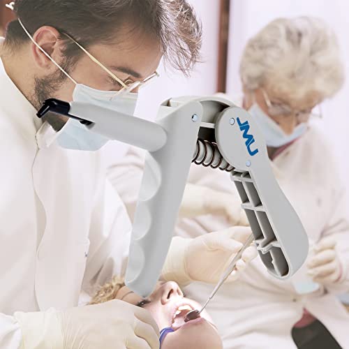 JMU Dental Composite Gun Dispenser Applicator Autoclavable, Comes with 5 Unidose Copsules Cartridge Tips, Plastic Caps