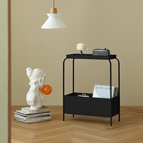 XWOZYDR Shelves Bathroom Accessories Bedside Tables Bathroom Shelves Kitchen Carts (Color : D, Size : 65cm*51cm)