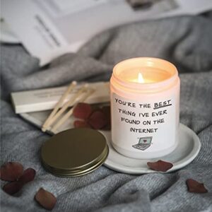 Romantic Gifts for Her Him, Funny Birthday Gifts for Him, Boyfriend, Husband, BFF, Bestie, You are The Best Thing I've Ever Found On The Internet, Anniversary Romantic Gifts for Boyfriend Girlfriend