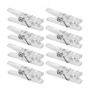 Houchu Clothespins for Towel Socks Wind-Proof Laundry Supplies Hanging Home Supplies Airer Clothesline Accessory Clothes Pegs(2.5cm 20pcs)