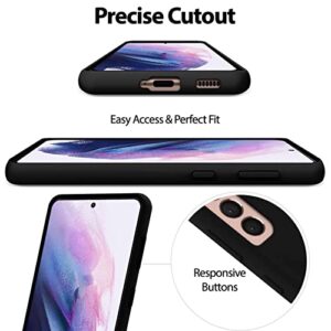 HGJTF Phone Case for Doogee X97 Pro (6.00") with 1 X Tempered Glass Screen Protector, Shockproof Silicone Black Shell Slim Soft TPU Bumper Cover for Doogee X97 Pro - Black