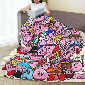 Cute Blankets Four Seasons Thick Throw Blanket For Men Women Kids,Suitable For Home, Office Work,Pet Keep Warm 50"X40"