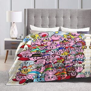 Cute Blankets Four Seasons Thick Throw Blanket For Men Women Kids,Suitable For Home, Office Work,Pet Keep Warm 50"X40"