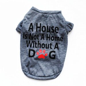 Dog Gifts Clothes Shirt Lover Vest Small Cat T Dog Cotton Summer Shirt  Pet Pet Clothes Dog Sweater Medium Size Dog with Hood