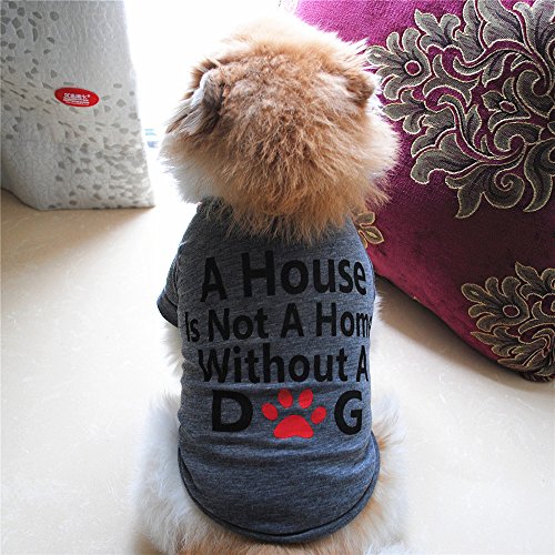 Dog Gifts Clothes Shirt Lover Vest Small Cat T Dog Cotton Summer Shirt  Pet Pet Clothes Dog Sweater Medium Size Dog with Hood