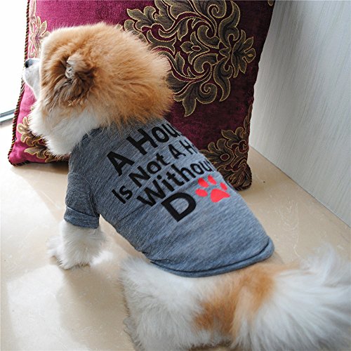 Dog Gifts Clothes Shirt Lover Vest Small Cat T Dog Cotton Summer Shirt  Pet Pet Clothes Dog Sweater Medium Size Dog with Hood