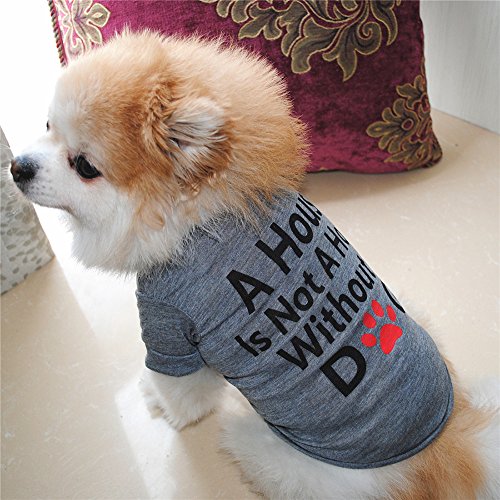 Dog Gifts Clothes Shirt Lover Vest Small Cat T Dog Cotton Summer Shirt  Pet Pet Clothes Dog Sweater Medium Size Dog with Hood