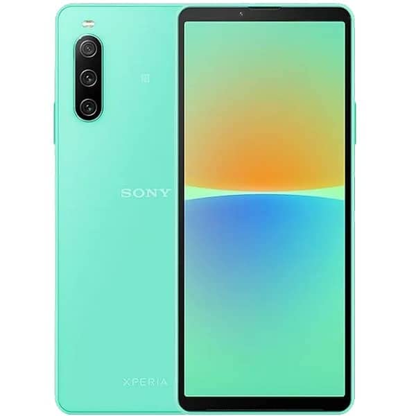 Sony Xperia 10 IV XQ-CC72 5G Dual SIM 128GB 6GB RAM Factory Unlocked (GSM Only | No CDMA - not Compatible with Verizon/Sprint) – Mint