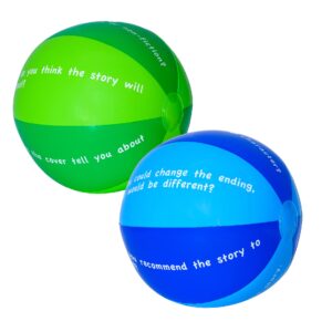 Smart School Educational Products Classroom Beach Ball Game, Conversation Starter or Reading Comprehension (Reading Comprehension)