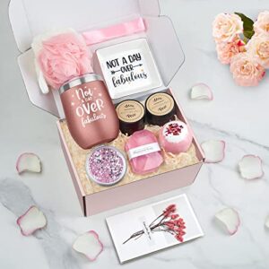 Birthday Gifts For Women-Relaxing Spa Gift Box Basket For Her Mom Sister Best Friend Girlfriend Wife, Christmas gifts Bath Set Gift Ideas - Unique Gifts for Women Who Have Everything