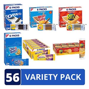 Nabisco Ultimate Sweet and Salty Snack Variety Pack, 56 Count