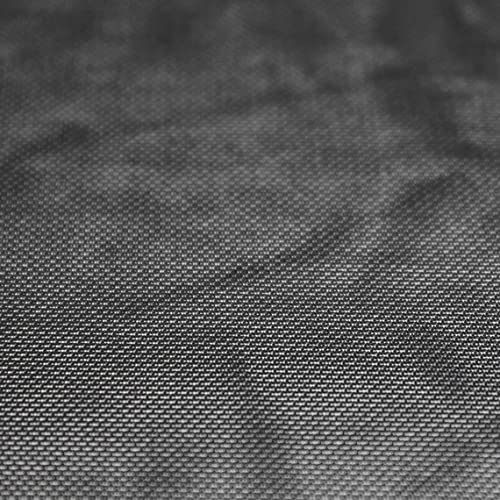 Texco Inc Solid Power Mesh Stretch Knit Athletic Wear Apparel, DIY Fabric, Black 1 Yard