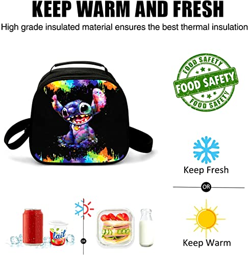 Anime Lunch Box Container Insulated Cute Lunch Bag For Gifts Picnic Work Travel Adults