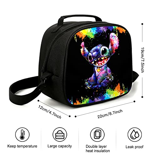 Anime Lunch Box Container Insulated Cute Lunch Bag For Gifts Picnic Work Travel Adults