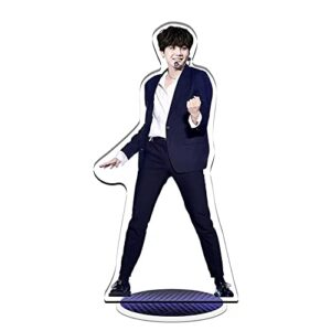 kpop star acrylic toy double-side photo desk stand for desk decoration party decoration (suga)