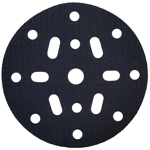 6 inch 17 Holes Premium Hook and Loop Pad Saver, Abranet Grip Faced Pad Protector for Festool Sanders, notably extends The Backing pad´s Lifetime