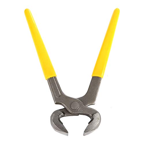 Hoof Nipper Trimmer,Multifunctional Farrier Tools, Heavy Duty Farrier Nippers with Plastic Grip,Horseshoe Pliers Hoof Trimming Tools Horse Equipment for Cattle Sheeps Horses (7in)