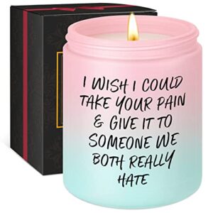 GSPY Candles, Get Well Soon Gifts for Women - Get Well Gifts, Sympathy Gift - Surgery Recovery, Feel Better, Grieving, Condolence, Divorce, Sorry for Your Loss, Chemo, Cancer Gifts for Women