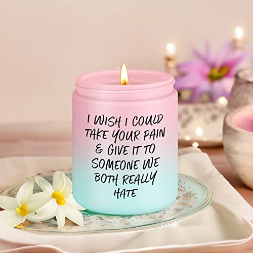 GSPY Candles, Get Well Soon Gifts for Women - Get Well Gifts, Sympathy Gift - Surgery Recovery, Feel Better, Grieving, Condolence, Divorce, Sorry for Your Loss, Chemo, Cancer Gifts for Women
