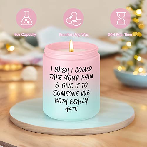 GSPY Candles, Get Well Soon Gifts for Women - Get Well Gifts, Sympathy Gift - Surgery Recovery, Feel Better, Grieving, Condolence, Divorce, Sorry for Your Loss, Chemo, Cancer Gifts for Women