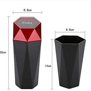 WXXGY Trash Can Garbage Bin Bedroom Bin Rubbish Basket for Home Office Kitchen Bath Garbage Can/Gold