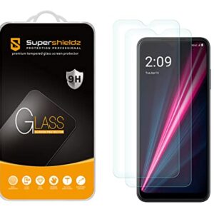 Supershieldz (2 Pack) Designed for T-Mobile Revvl 6 Pro 5G / Revvl 6x Pro 5G Tempered Glass Screen Protector, Anti Scratch, Bubble Free