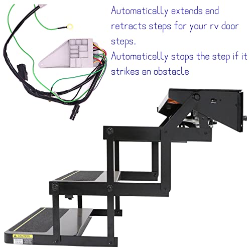 Electric Step Replacement 9510 Control Unit Module Assembly for RV IMGL/9510 Step Control for 5th Wheel RVs Fits Steps with Control Unit LC379146