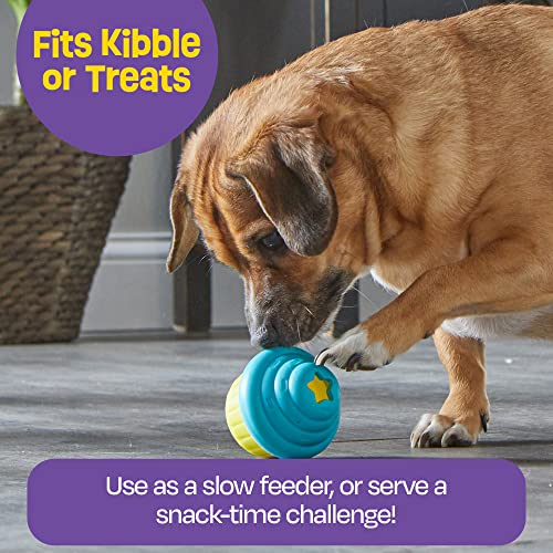 Brightkins Small Cupcake Treat Dispenser for Dogs - Interactive Dog Toys, Dog Birthday Toy for All Breeds