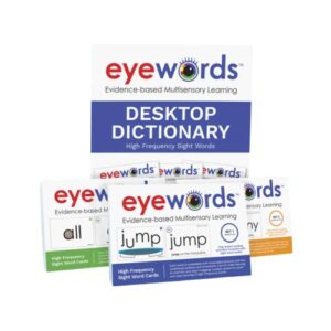 teaching cards and dictionary combo, words 1-150