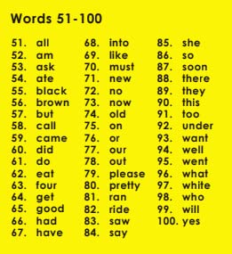 Teaching Cards and Dictionary Combo, Words 1-150