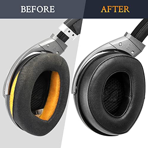 SOULWIT Professional Lambskin Earpads Replacement for Sennheiser HD700 HD 700 Headphones. Ear Pads Cushions with Noise Isolation Memory Foam