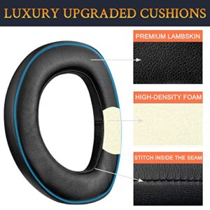 SOULWIT Professional Lambskin Earpads Replacement for Sennheiser HD800/HD800S HD 800 Headphones. Ear Pads Cushions with Noise Isolation Memory Foam